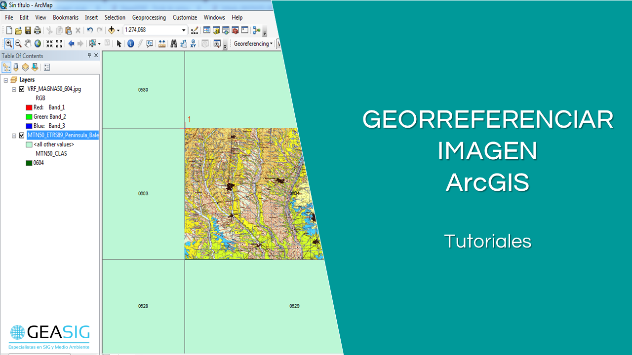 Asigna Un Sistema De Referencia En ArcGIS De Forma Sencilla Y Precisa