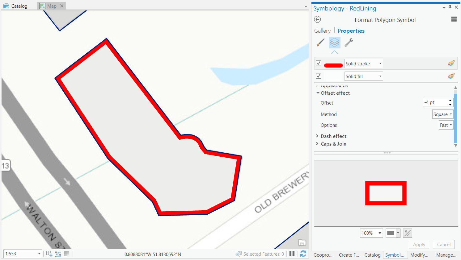 Polygons in ArcGIS