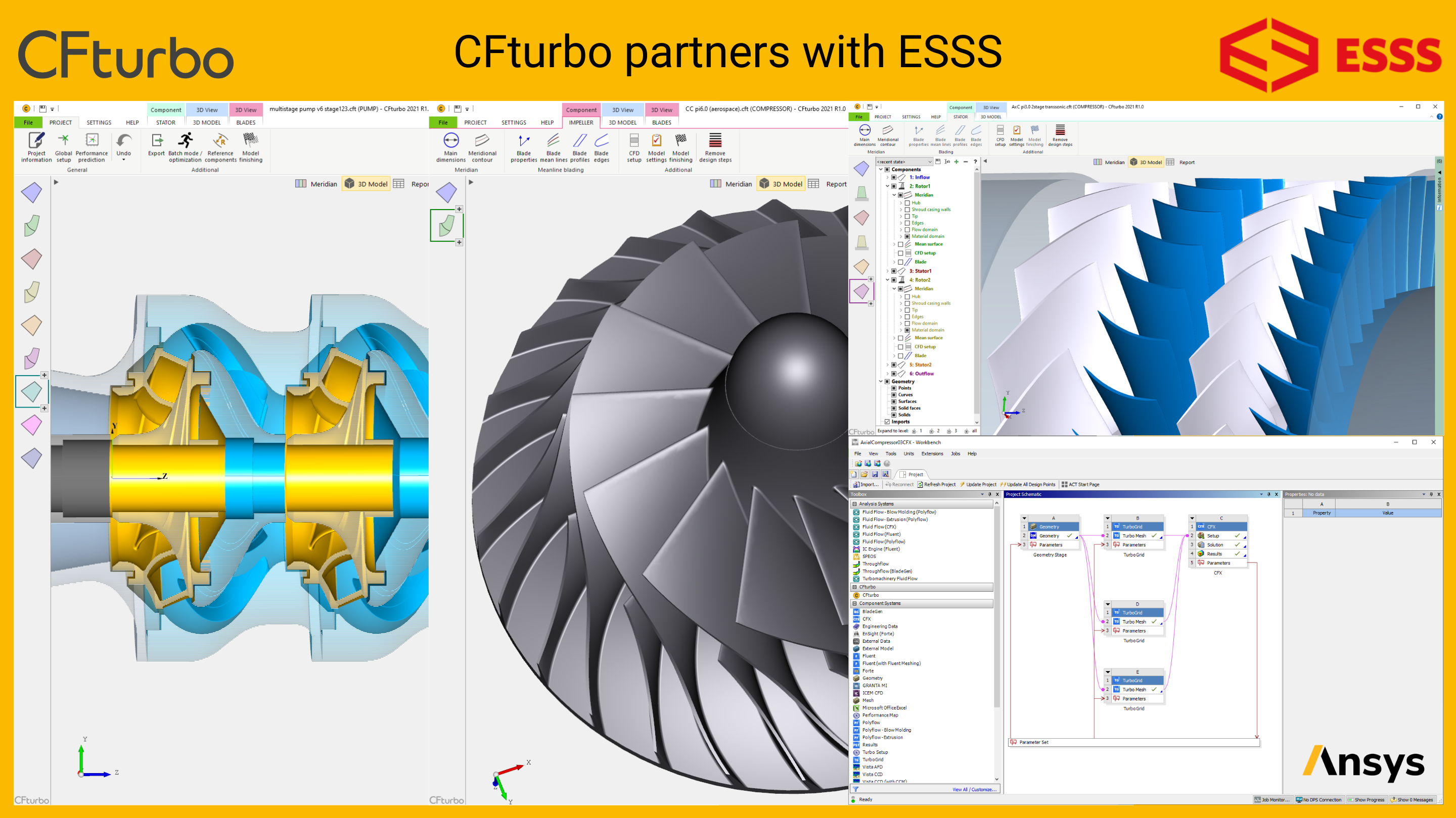 Turbomáquinas con Ansys