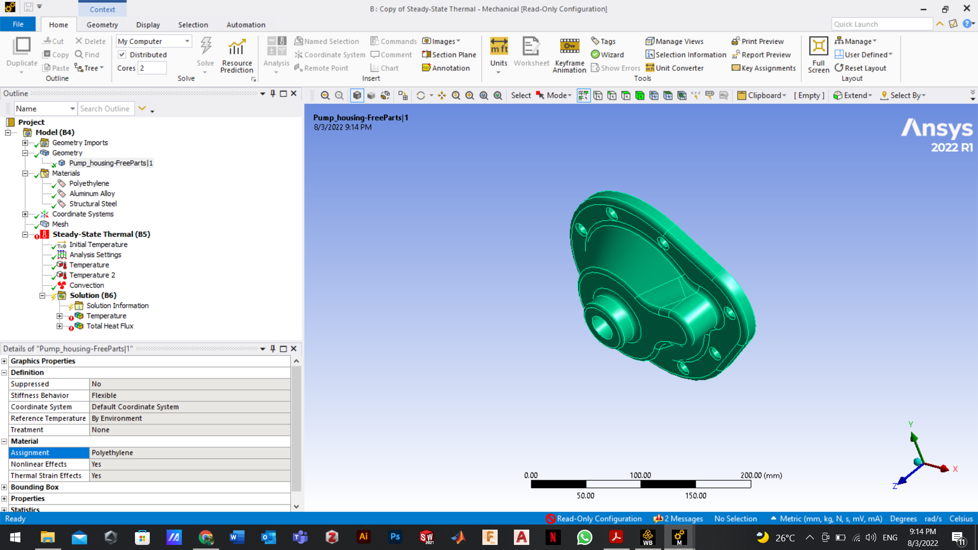 Configuración de ANSYS