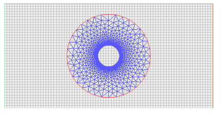 Malla de la esfera en ANSYS