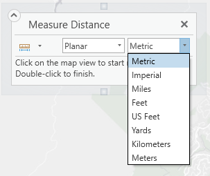 Unidades de medida en ArcGIS