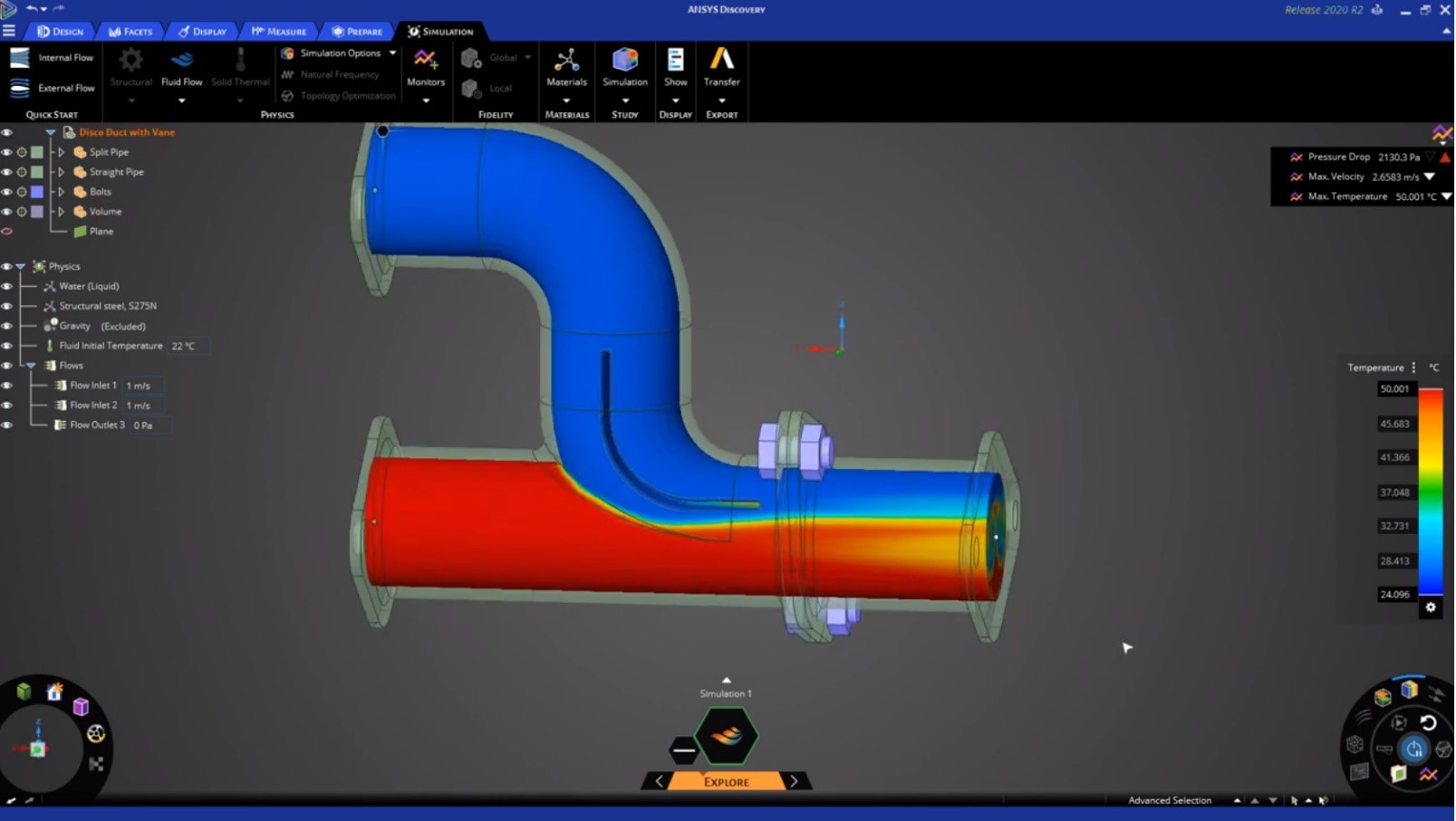 Simulación en ANSYS Fluent