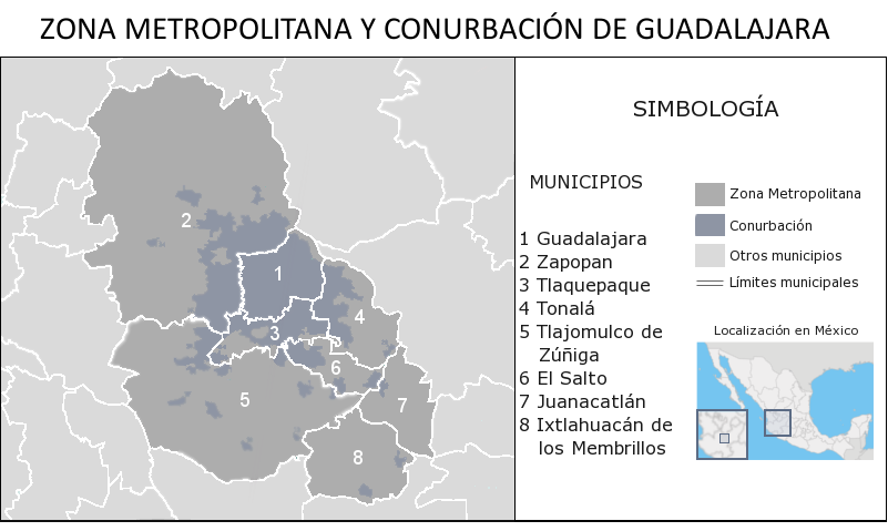 Mapa de la zona