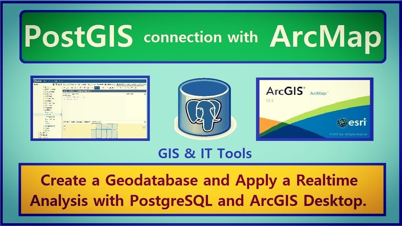 Conecta arcgis 10 2 con postgresql 9 4 gu a completa