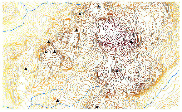 Curvas de nivel en ArcGIS