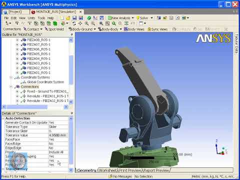 Programa Ansys en acción