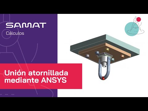 Simulación de unión cargolada en ANSYS