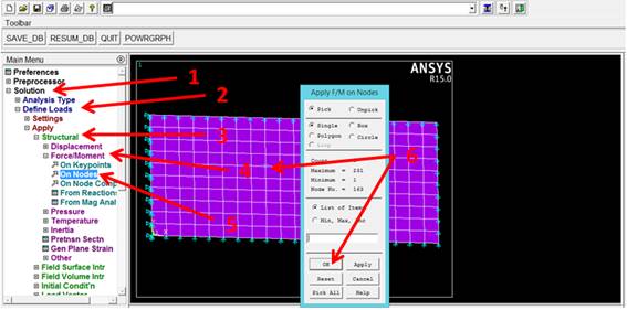 Análisis de carga uniforme en ANSYS