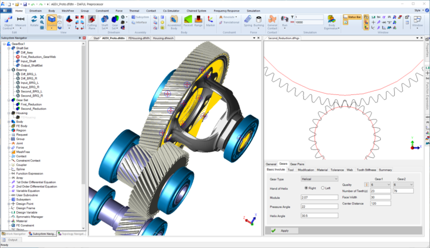 Software Ansys en acción