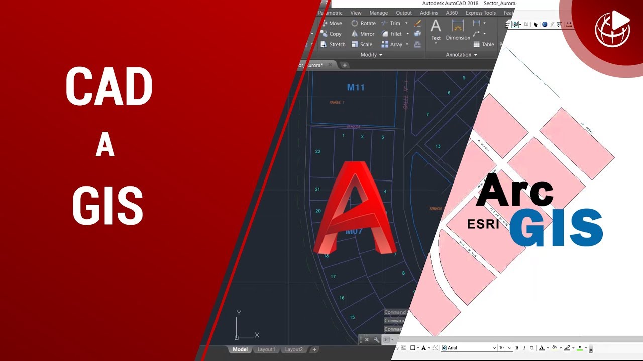 Archivo DWG a Shape en ArcGIS