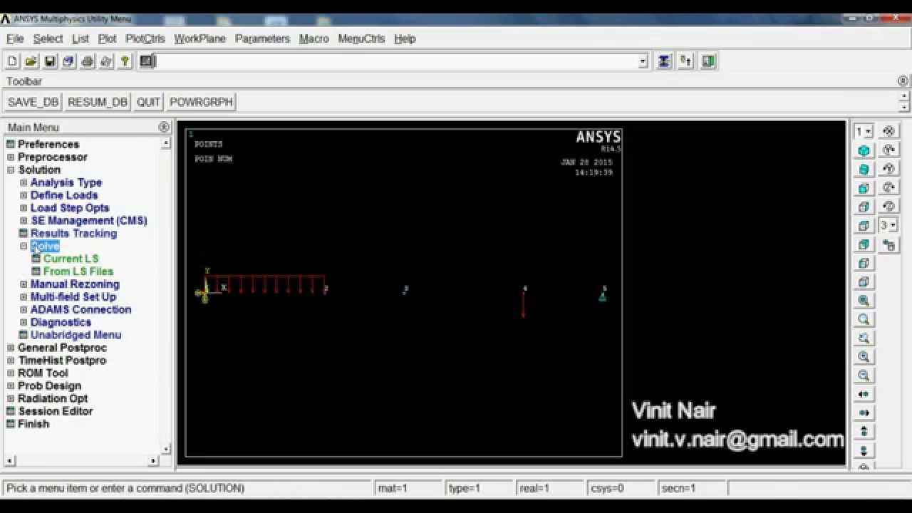 Radio en APDL en ANSYS