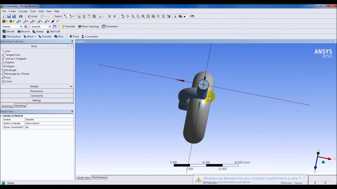 Design Modeler en acción