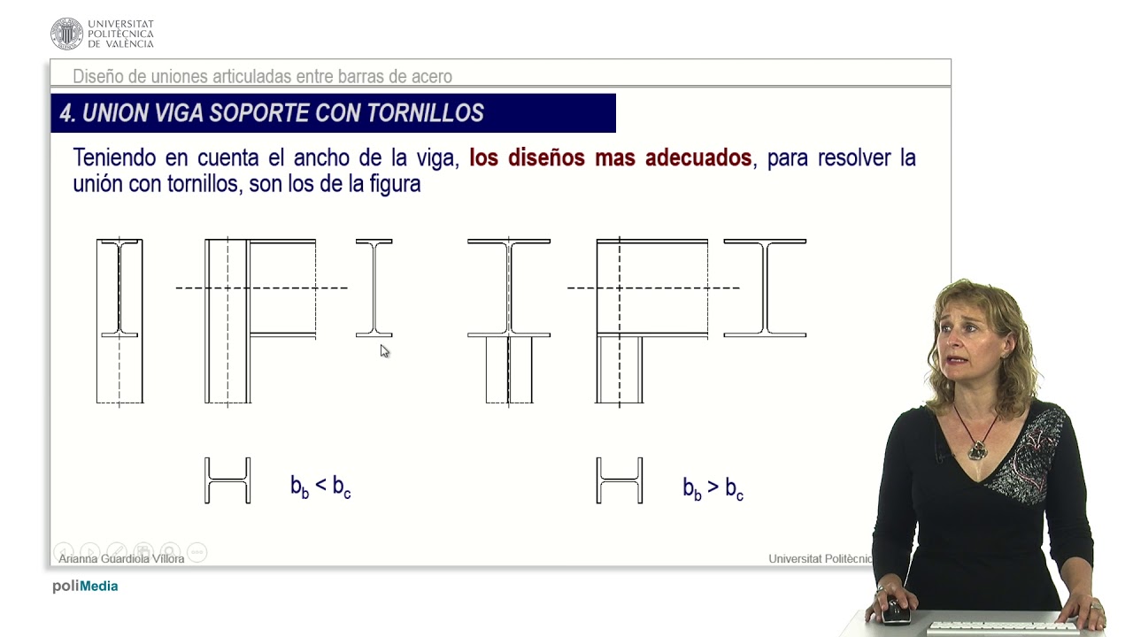 Estructura con uniones articuladas