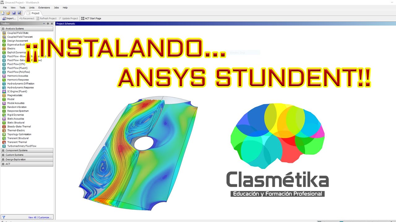 Software ANSYS versión estudiante