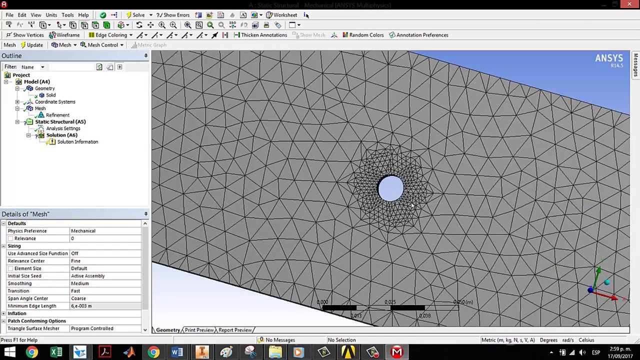 Métodos de imposición en Ansys