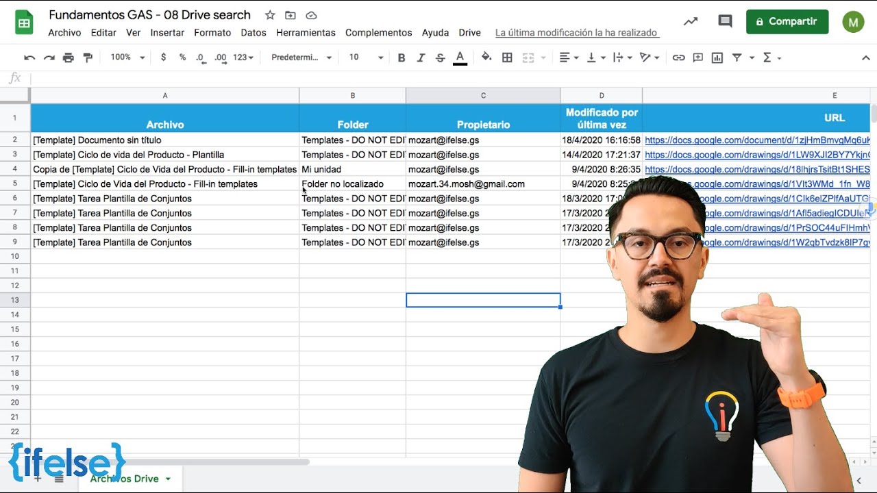 Script de búsqueda de archivos