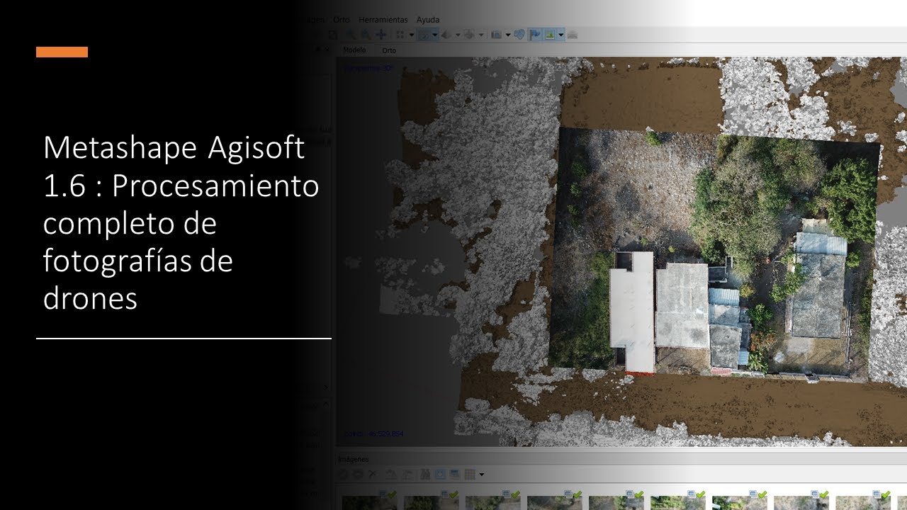 Rasante en Agisoft Metashape