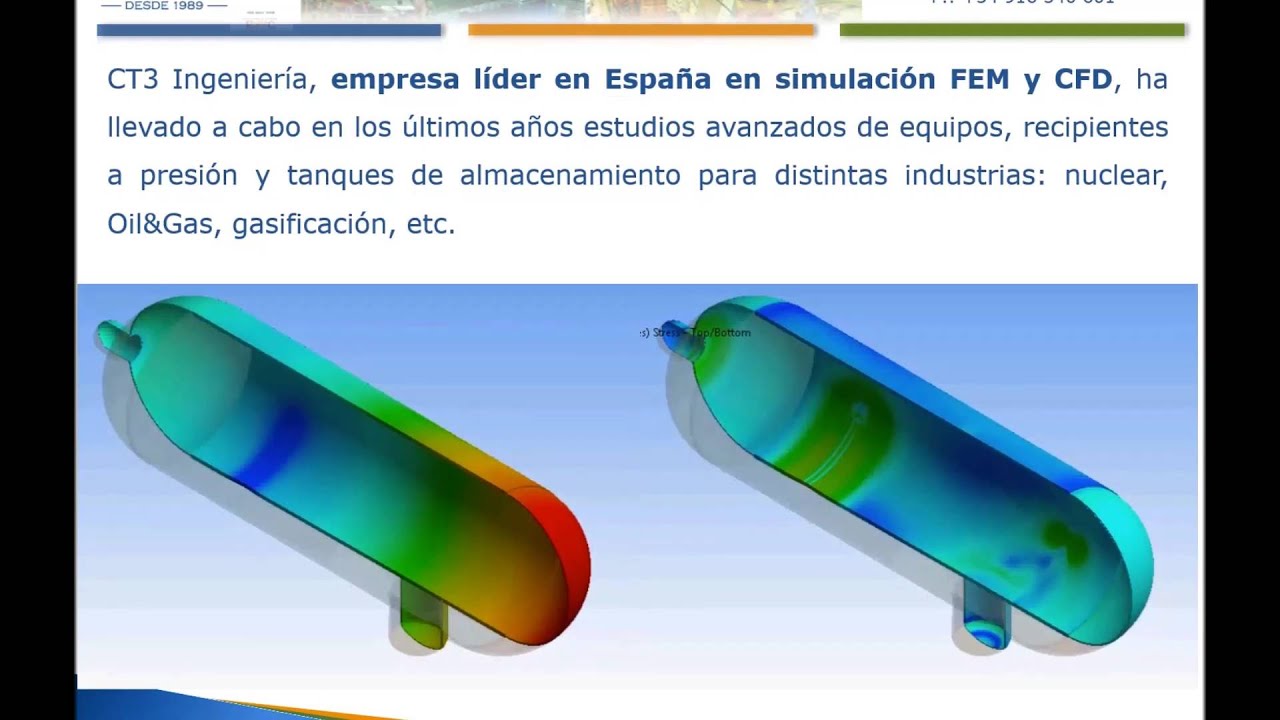 Simulación de presión en ANSYS