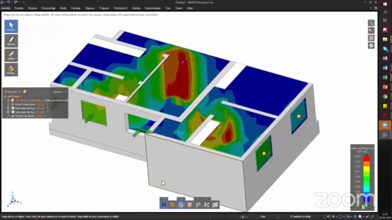 Simulación del 9/11 con Ansys