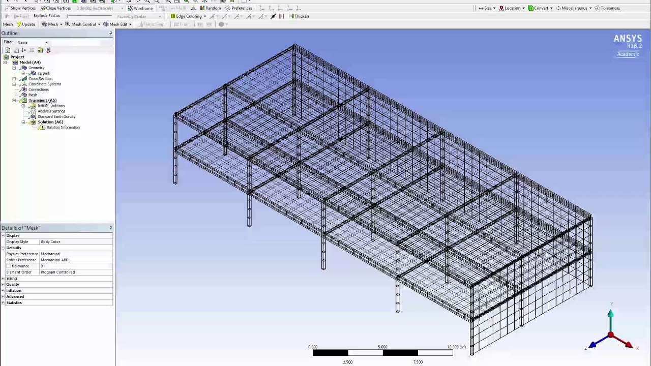 Nodos en ANSYS 18.2