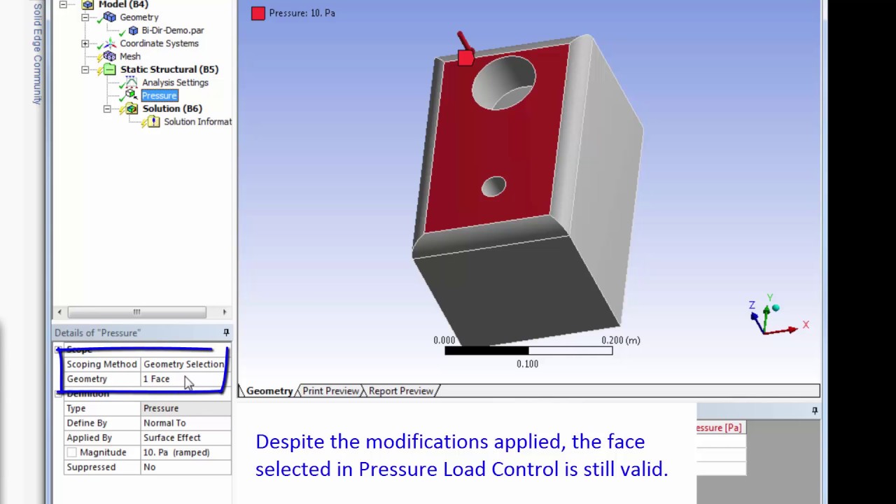 SolidEdge a Ansys