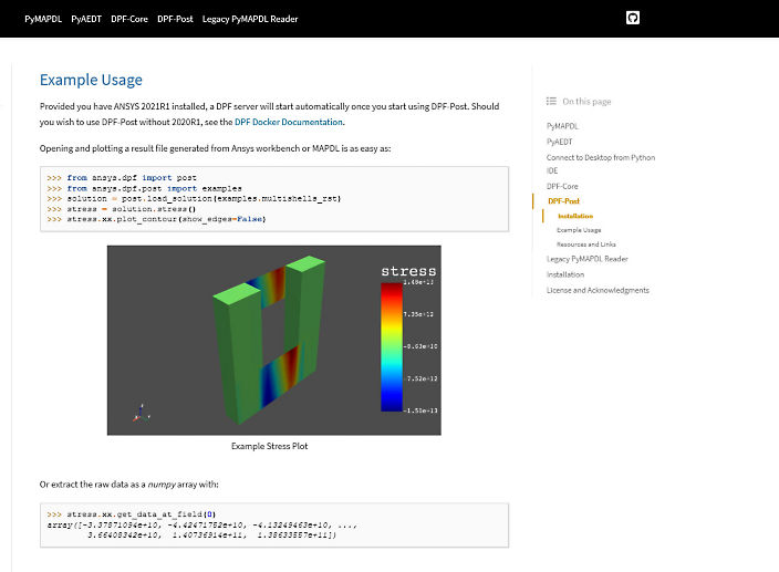 Simulaciones con ANSYS y Python