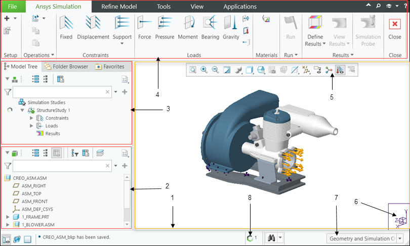 Herramientas de ANSYS Meshing